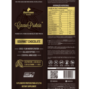 Whey Cacao Protein Gourmet Chocolate Sachê Avulso 30g